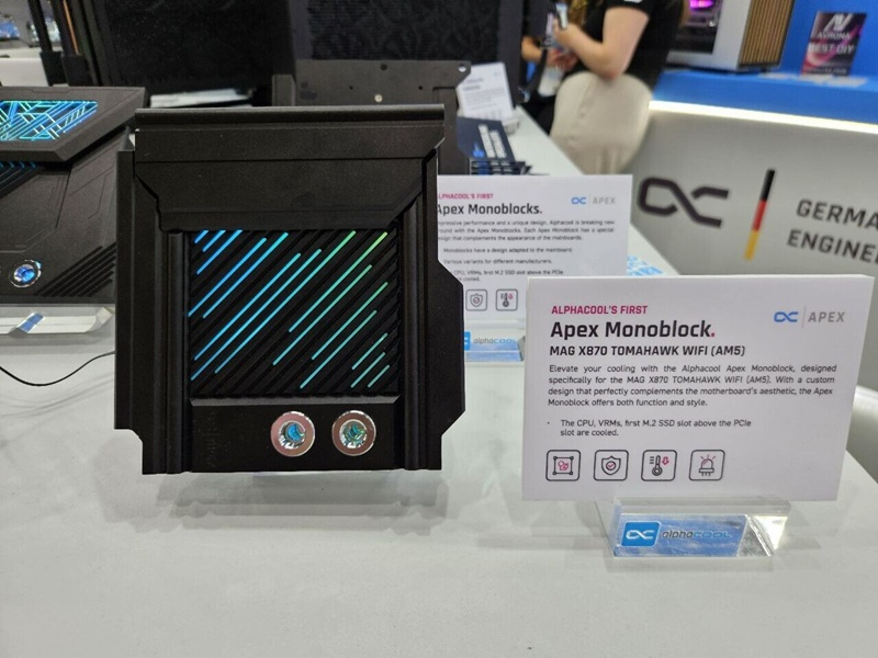 Alphacool показала жидкостный кулер для Xbox и другие новинки на выставке Computex 2026