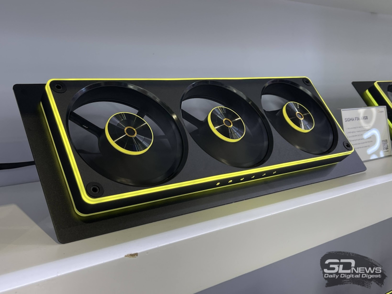 Репортаж со стенда Ocypus на Computex 2026: корпусные дисплеи, СЖО с обдувом VRM, кулеры с дисплеями и новые корпуса
