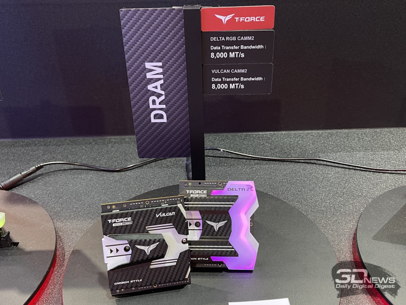 Репортаж со стенда TeamGroup на Computex 2026: модули на 128 Гбайт, деревянная память и SSD с дистанционным самоуничтожением