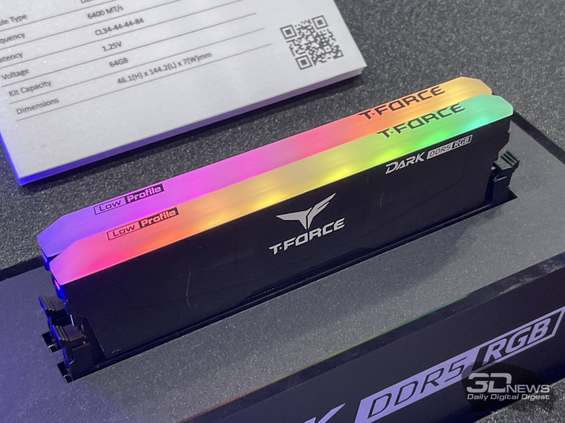 Репортаж со стенда TeamGroup на Computex 2026: модули на 128 Гбайт, деревянная память и SSD с дистанционным самоуничтожением