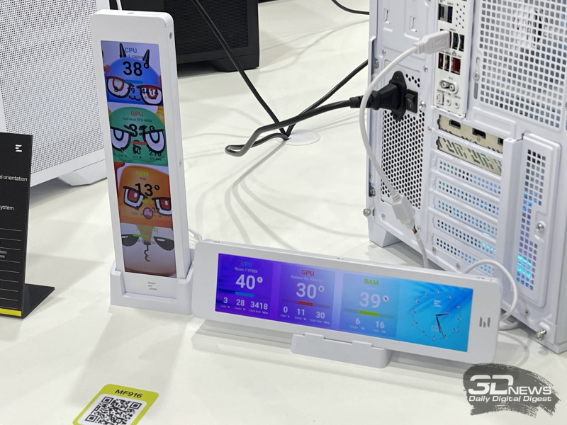 Репортаж со стенда Zalman на Computex 2026: «гоночные» кулеры, корпуса с экранами и блок питания на 3000 Вт