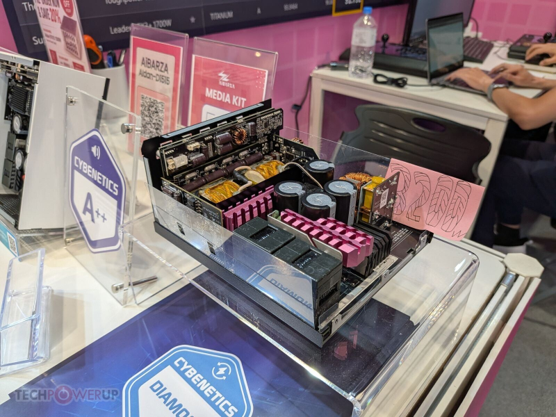 Wentai представила первый в мире блок питания с сертификатом Cybenetics Diamond — AiBARZA Aldan-D1515 на 1300 Вт