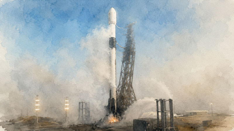 Эпидемия отмены запусков перекинулась на ракеты Falcon 9 — SpaceX о причинах молчит
